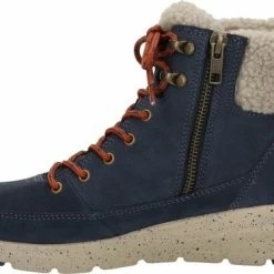 Skechers GLACIAL ULTRA - WOODSY Dames Sneakers - Blauw - Maat 41 -Dames-schoenen Winkel 550x374 1