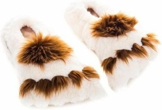 Merkloos Magnetron Warmte Pantoffels/sloffen Hobbit/monster 37-40 - Warme Voeten - Warmte/koelte Pantoffels - Monstervoeten 6 Merkloos Magnetron Warmte Pantoffels/sloffen Hobbit/monster 37-40 - Warme Voeten - Warmte/koelte Pantoffels - Monstervoeten - Afbeelding 4