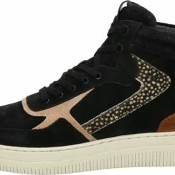 Maruti - Mona Sneakers Zwart - Black - Mauve - Rust - Pixel - 38 -Dames-schoenen Winkel 550x375