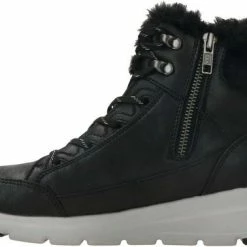Skechers Glacial Ultra Cozyly Veterboot - Vrouwen - Zwart - Maat 42 -Dames-schoenen Winkel 550x378 6