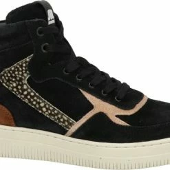 Maruti - Mona Sneakers Zwart - Black - Mauve - Rust - Pixel - 38 -Dames-schoenen Winkel 550x379