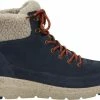 Skechers GLACIAL ULTRA - WOODSY Dames Sneakers - Blauw - Maat 41 -Dames-schoenen Winkel 550x382