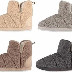 Apollo Pantoffels Dames - Sloffen - Pantoffels - Sloffen Dames - Bruin - Maat 41/42 -Dames-schoenen Winkel 550x384 4