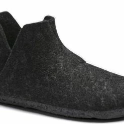 Birkenstock Sloffen - Maat 39 - Unisex - Antraciet -Dames-schoenen Winkel 550x388 1