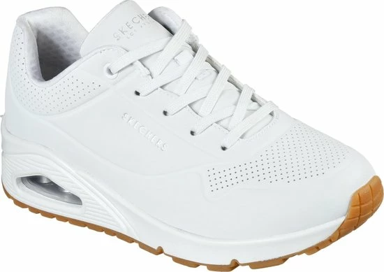 Skechers Uno Stand On Air Dames Sneakers - White - Maat 39 4 Skechers Uno Stand On Air Dames Sneakers - White - Maat 39 - Afbeelding 2