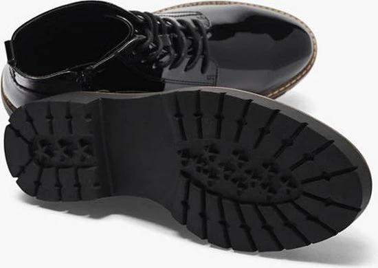 Graceland Zwarte Veterboot Lak - Maat 38 8 Graceland Zwarte Veterboot Lak - Maat 38 - Afbeelding 6