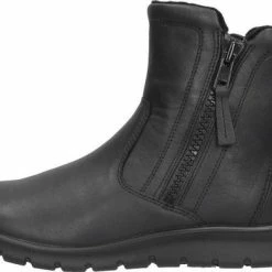 ECCO Babett Dames Enkelboot - Zwart - Maat 38 -Dames-schoenen Winkel 550x391 3