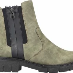 Rieker Dames Chelseaboot - Kaki - Maat 39 -Dames-schoenen Winkel 550x393 4
