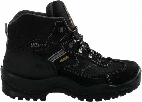 Grisport Torino Mid Wandelschoenen Unisex - Black - Maat 42 9 Grisport Torino Mid Wandelschoenen Unisex - Black - Maat 42 - Afbeelding 7