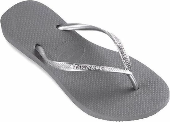 Havaianas Slim Dames Slippers - Sand Grey/Light Golden - Maat 39/40 8 Havaianas Slim Dames Slippers - Sand Grey/Light Golden - Maat 39/40 - Afbeelding 6
