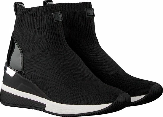 Michael Kors Skyler Dames Sneakers - Zwart - Maat 39 8 Michael Kors Skyler Dames Sneakers - Zwart - Maat 39 - Afbeelding 6