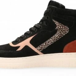 Maruti - Mona Sneakers Zwart - Black - Mauve - Rust - Pixel - 38 -Dames-schoenen Winkel 550x396