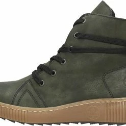 Rieker Veterboots Groen - Maat 40 46 Rieker Veterboots Groen - Maat 40 -Dames-schoenen Winkel 550x397 3