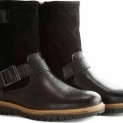 NoGRZ I.Jones Dames - Outdoorlaarzen Waterafstotend En Wol Geïsoleerd - Zwart - Maat 40