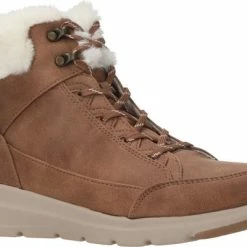 Skechers Glacial Ultra Cozyly Veterboot - Vrouwen - Bruin/Cognac - 19 Skechers Glacial Ultra Cozyly Veterboot - Vrouwen - Bruin/Cognac - -Dames-schoenen Winkel 550x400 5