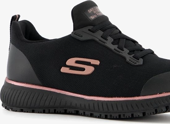 Skechers Work Squad SR Sneakers Zwart 110312 - Dames - Maat 36 8 Skechers Work Squad SR Sneakers Zwart 110312 - Dames - Maat 36 - Afbeelding 6