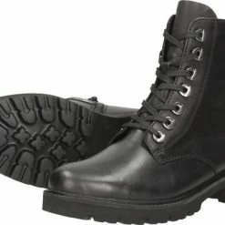 Remonte Dames Veterboot - Zwart - Maat 38 -Dames-schoenen Winkel 550x405 2