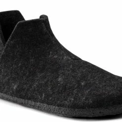 Birkenstock Sloffen - Maat 39 - Unisex - Antraciet -Dames-schoenen Winkel 550x406 1