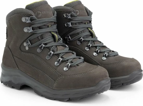 Travelin' Faaborg Dames Wandelschoenen - Waterdicht En Ademend - Grijs Leer - Maat 38 5 Travelin' Faaborg Dames Wandelschoenen - Waterdicht En Ademend - Grijs Leer - Maat 38 - Afbeelding 3