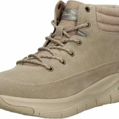 Skechers Arch Fit Smooth Veterboots Taupe Suede - Dames - Maat 40 -Dames-schoenen Winkel 550x408 3