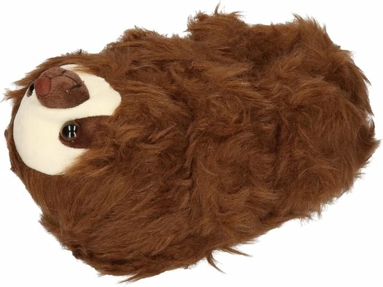 Merkloos Pluche Luiaard Sloffen/pantoffels Voor Volwassenen - Luiaarden Sloffen - Dierensloffen 37/38.5 5 Merkloos Pluche Luiaard Sloffen/pantoffels Voor Volwassenen - Luiaarden Sloffen - Dierensloffen 37/38.5 - Afbeelding 3