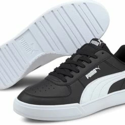 PUMA Caven Unisex Sneakers - Black/White - Maat 42.5