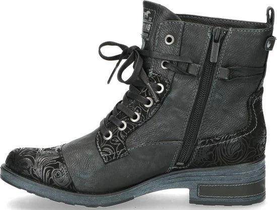 Mustang Dames Veterboot - Zwart - Maat 41 19 Mustang Dames Veterboot - Zwart - Maat 41 - Afbeelding 17
