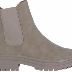 POSH By Poelman LOT Dames Chelsea Laarzen - Beige - Maat 38 -Dames-schoenen Winkel 550x419 2