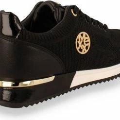 Mexx Dames Sneaker Gitte Glitter Zwart -Dames-schoenen Winkel 550x420 2
