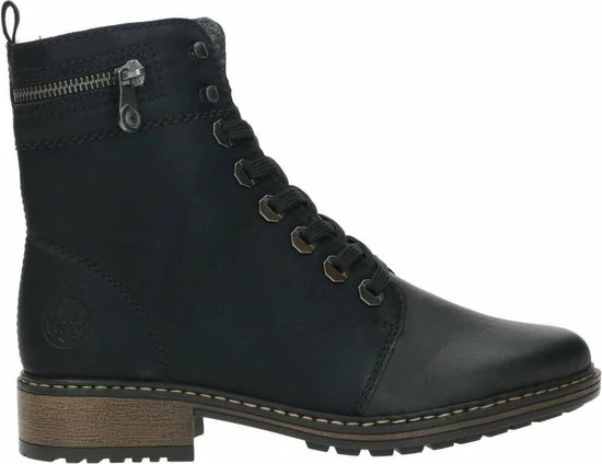 Rieker Veterboots Zwart Synthetisch 172209 - Dames - Maat 41 14 Rieker Veterboots Zwart Synthetisch 172209 - Dames - Maat 41 - Afbeelding 12
