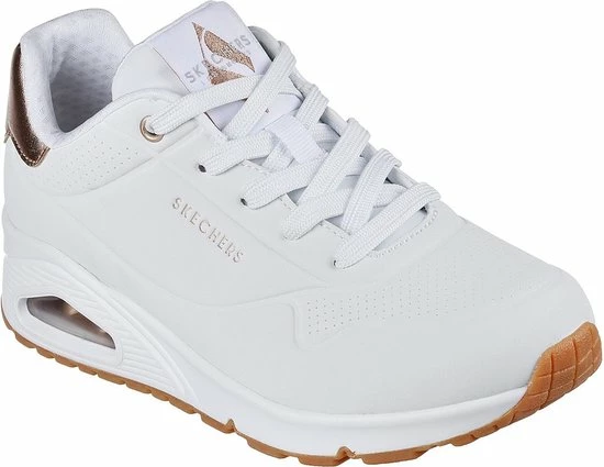 Skechers Uno Golden Air Dames Sneakers - White - Maat 42 3 Skechers Uno Golden Air Dames Sneakers - White - Maat 42