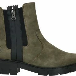 Rieker Dames Chelseaboot - Kaki - Maat 39 -Dames-schoenen Winkel 550x425 7