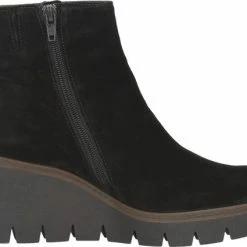 Gabor Enkellaarsjes Dames / Laarzen / Damesschoenen - Suède - 94.780.17 - Zwart - Maat 38 -Dames-schoenen Winkel 550x425 9