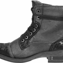 Mustang Dames Veterboot - Zwart - Maat 41 21 Mustang Dames Veterboot - Zwart - Maat 41 -Dames-schoenen Winkel 550x426