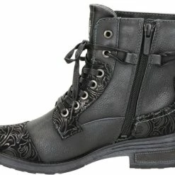 Mustang Dames Veterboot - Zwart - Maat 41 31 Mustang Dames Veterboot - Zwart - Maat 41 -Dames-schoenen Winkel 550x428