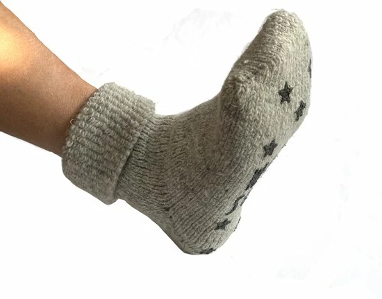 Sukats® Huissokken - Homesocks - 2 Paar - Maat 35-38 - Roze/Grijs - Wollen Sokken - Dames Huissokken 9 Sukats® Huissokken - Homesocks - 2 Paar - Maat 35-38 - Roze/Grijs - Wollen Sokken - Dames Huissokken - Afbeelding 7