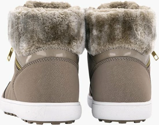 Graceland Taupe Veterboot Bont - Maat 38 6 Graceland Taupe Veterboot Bont - Maat 38 - Afbeelding 4