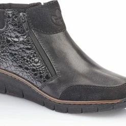 Rieker - Dames Enkellaarsjes 36 Rieker - Dames Enkellaarsjes -Dames-schoenen Winkel 550x433 8