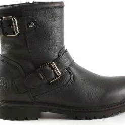 Panama Jack Dames Biker Boots Felina B9 - Zwart - Maat 41 37 Panama Jack Dames Biker Boots Felina B9 - Zwart - Maat 41 -Dames-schoenen Winkel 550x435 3