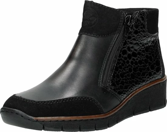 Rieker - Dames Enkellaarsjes 4 Rieker - Dames Enkellaarsjes - Afbeelding 2