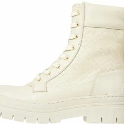 Tommy Hilfiger Dames Monogram Boots Beige Maat 40