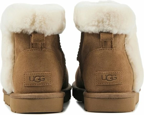 UGG Enkellaarsjes Dames / Laarzen / Damesschoenen - Leer - 1130590 - Cognac - Maat 38 6 UGG Enkellaarsjes Dames / Laarzen / Damesschoenen - Leer - 1130590 - Cognac - Maat 38 - Afbeelding 4