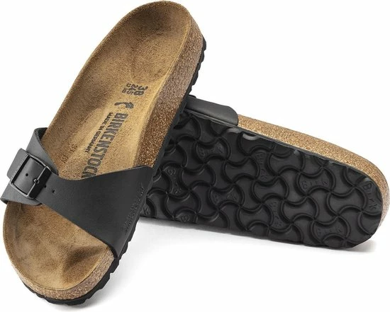 Birkenstock Madrid Dames Slippers Small Fit - Black - Maat 41 10 Birkenstock Madrid Dames Slippers Small Fit - Black - Maat 41 - Afbeelding 8