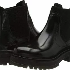 Buffalo MILLA Dames Enkellaarsjes - Kalfsleer Zwart - 37 EU -Dames-schoenen Winkel 550x442 2