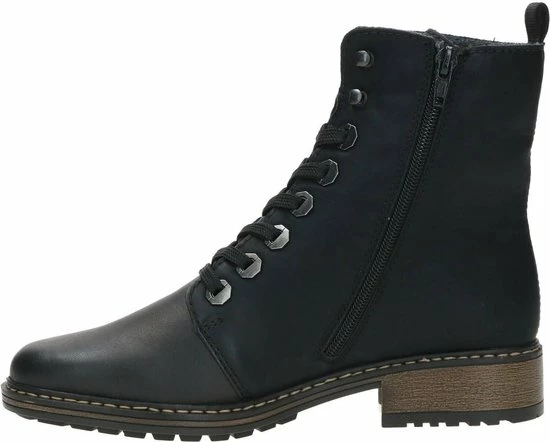 Rieker Veterboots Zwart Synthetisch 172209 - Dames - Maat 41 15 Rieker Veterboots Zwart Synthetisch 172209 - Dames - Maat 41 - Afbeelding 13