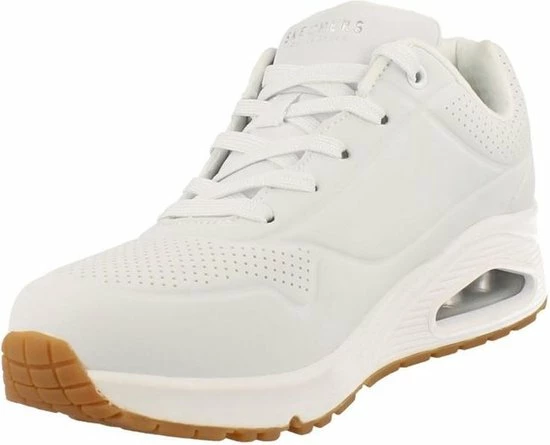 Skechers Uno Stand On Air Dames Sneakers - White - Maat 39 13 Skechers Uno Stand On Air Dames Sneakers - White - Maat 39 - Afbeelding 11