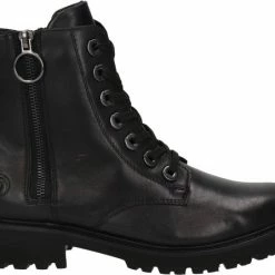 Remonte Dames Veterboot - Zwart - Maat 38