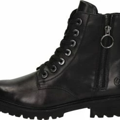 Remonte Dames Veterboot - Zwart - Maat 38 -Dames-schoenen Winkel 550x447 8