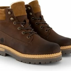 NoGRZ C.Ribart - Wol Gevoerde Halfhoge Damesschoen - Cognac Bruin Leer - Maat 38 24 NoGRZ C.Ribart - Wol Gevoerde Halfhoge Damesschoen - Cognac Bruin Leer - Maat 38 -Dames-schoenen Winkel 550x449 6