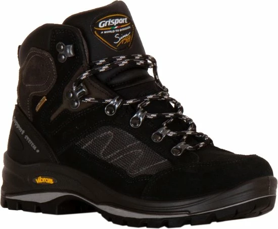 Grisport Everest Mid Wandelschoenen Unisex - Black - Maat 42 4 Grisport Everest Mid Wandelschoenen Unisex - Black - Maat 42 - Afbeelding 2